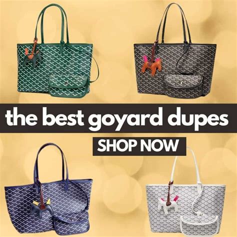 goyard tote dupes.